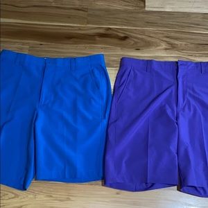 2 pairs of Foot Joy men’s golf shorts size 35